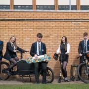 Pupils at Bannockburn High School are benefitting physically and socially from active travel initiatives–including walking, cycling and skateboarding.